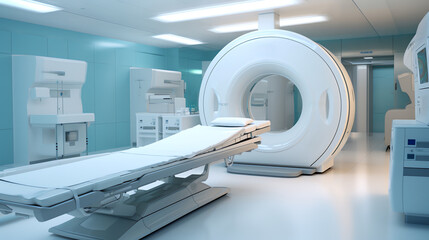 a medical equipment in a room - obrazy, fototapety, plakaty