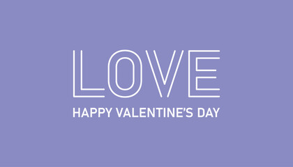 Valentine's day concept background. Vector illustration.