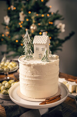 Christmas layered cake