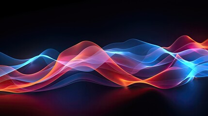 Modern digital abstract data lines  background. curve lines colorful