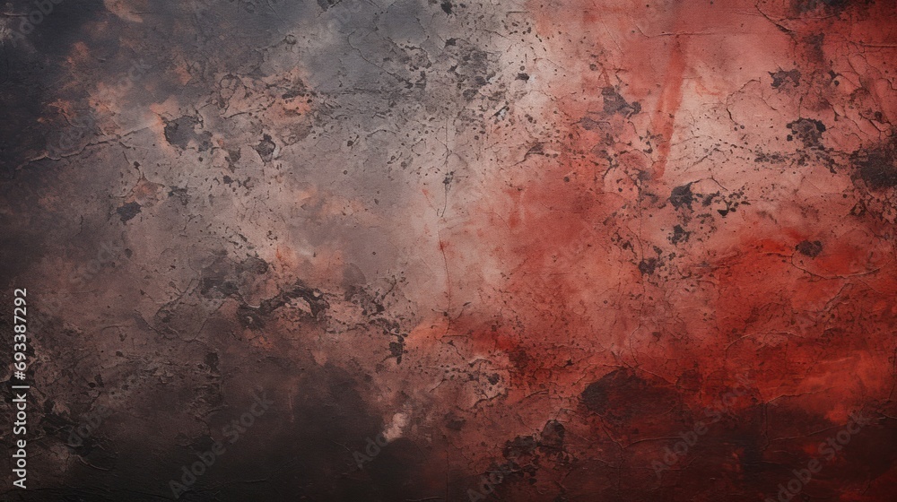 Aufkleber abstract red and black textured background with grunge elements. texture and background.
