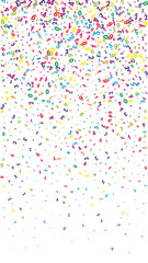 Falling colorful numbers. Math study concept with