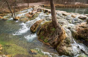 Travertine Creek at Chickasaw National Recreation Area in Sulphur, Oklahoma