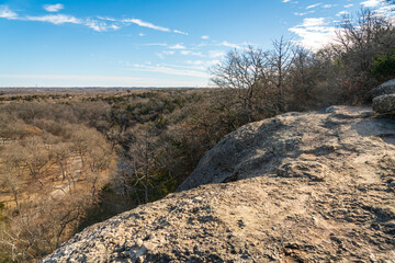 Overlook at Chickasaw National Recreation Area in Sulphur, Oklahoma