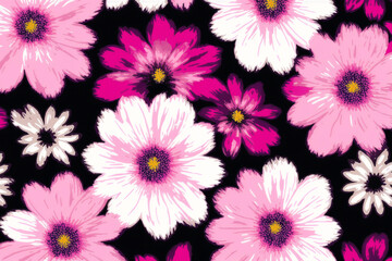Beautiful Floral pattern. An amazing Floral Pattern Background. Generative AI