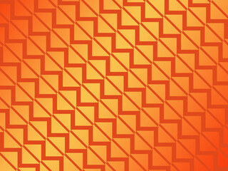 Desain latar belakang abtrak gradien oranye abstrak Halftone berwarna-warni. Pola geometris masa depan dengan efek garis. Konsep kreatif grafis warna cerah.