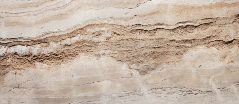 Marble-like texture. Travertine rock.