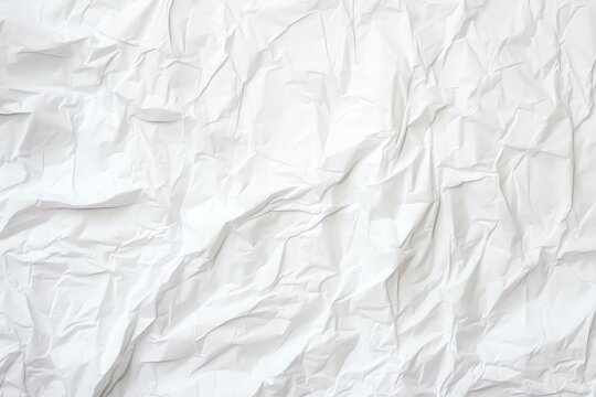 a white crumpled paper