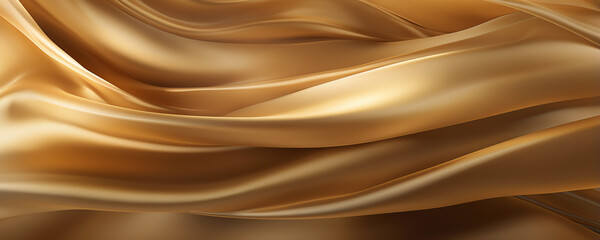 Fototapeta premium close-up golden silk