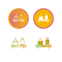 Luggage Carousel Vector Icon
