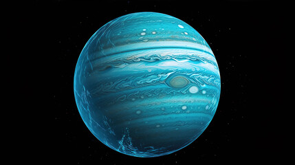 Uranus, planet Uranus, generative ai