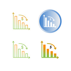 Inflation Vector Icon