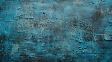 Obraz premium abstract blue paint rusty texture background for outdoor decor