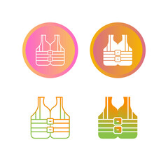 Life Jacket Vector Icon