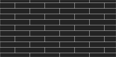 White and black brick wall background. Brick wall background. white or dark gray pattern grainy concrete wall stone texture background.	