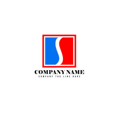 S letter creative logo design