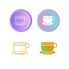 Tea Cup Vector Icon