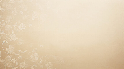 Soft pastel color beige background parchment