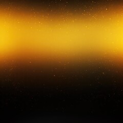 Fototapeta na wymiar Glowing yellow black grainy gradient background