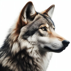 Fototapeta premium Wolf, 狼, Lobo, ذئب, Волк, Loup, オオカミ, भेड़िया. Canis lupus. 