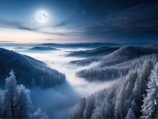 Beautiful landscape nature picture