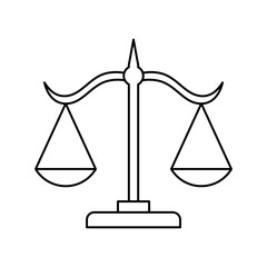 Scales Icon For Logo And More