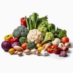 Raw Vegetables Set