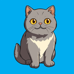 cat cute illustration