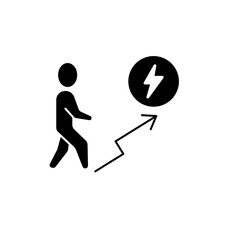 Motivation concept line icon. Simple element illustration.Motivation concept outline symbol design.