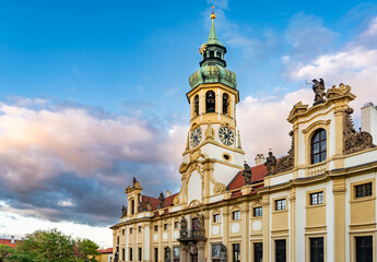 Loreta Monastery in Prague, in baroque style - obrazy, fototapety, plakaty