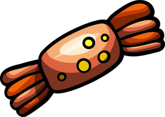 Cartoon funny candy