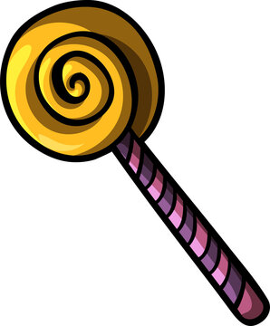 Naklejki Cartoon funny candy
