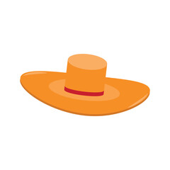 Vector illustration of a hat