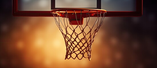 Basketball with bracket design in closeup. - obrazy, fototapety, plakaty