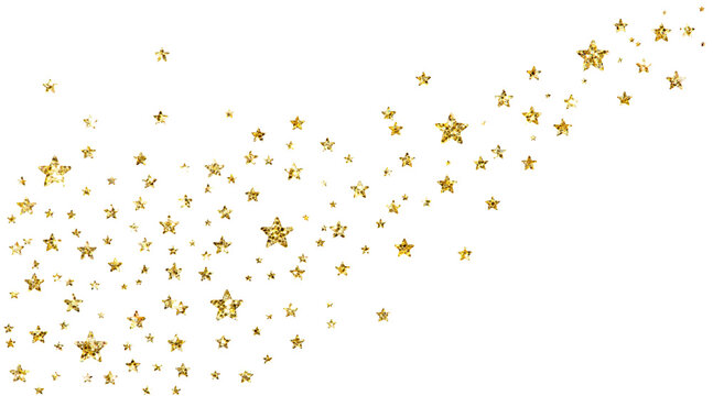 gold star sparkle twinkle splatter glitter border frame random luxury sparkling confetti light effect for christmas birthday decoration	
