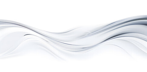 White swirling water Splash isolated on white background - obrazy, fototapety, plakaty