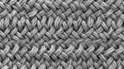 Scandinavian Borders. Texture Knitted Fabric. Gray Nordic Christmas. Lilac Knitted Wool Texture. Scandinavian Line. Knit Fabric Background. Grey Pattern. Gray Scandinavian Winter.