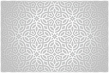 Seamless arabic pattern background. Arabian style Islamic ornamental Vector illustration