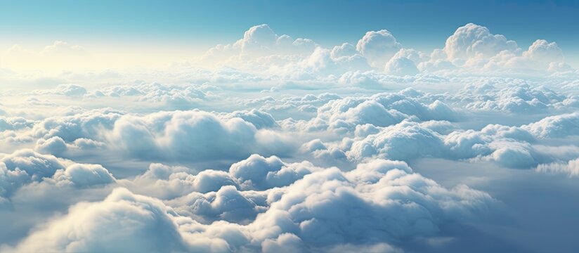 Incredible sight, above the clouds.