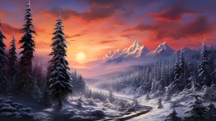 Snow: Sunset's 
