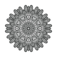 Vector luxury mandala template background and ornamental design for coloring page, greeting card, invitation, tattoo, floral mandala.



