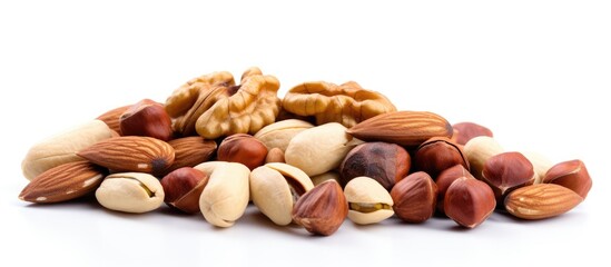 Almonds and Brazil nuts