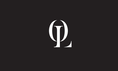 OL, LO, O, L Abstract Letters Logo Monogram	