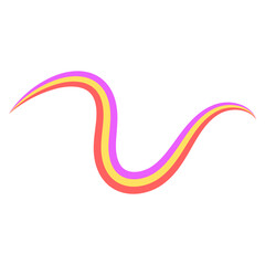 Psychedelic Retro Rainbow