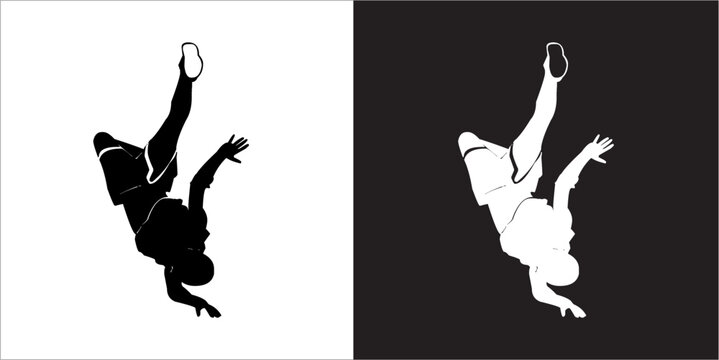 Illustration Vector Graphics Of Breakdance Icon