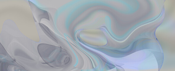 Abstract liquified paint background, Iridescent marbled holographic texture, artistic covers design. Modern fluid colors backgrounds. Good for trendy background, wallpapers, posters, cards, invitation