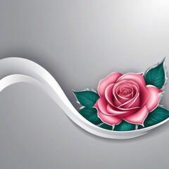 beautiful rose gradient abstract background
