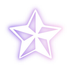 Obraz premium Set of Christmas neon