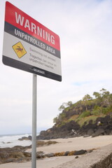Warning sign