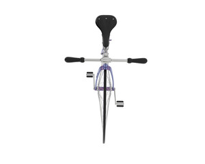 Retro bike isolated on transparent background. 3d rendering - illustration © Elscar Studios
